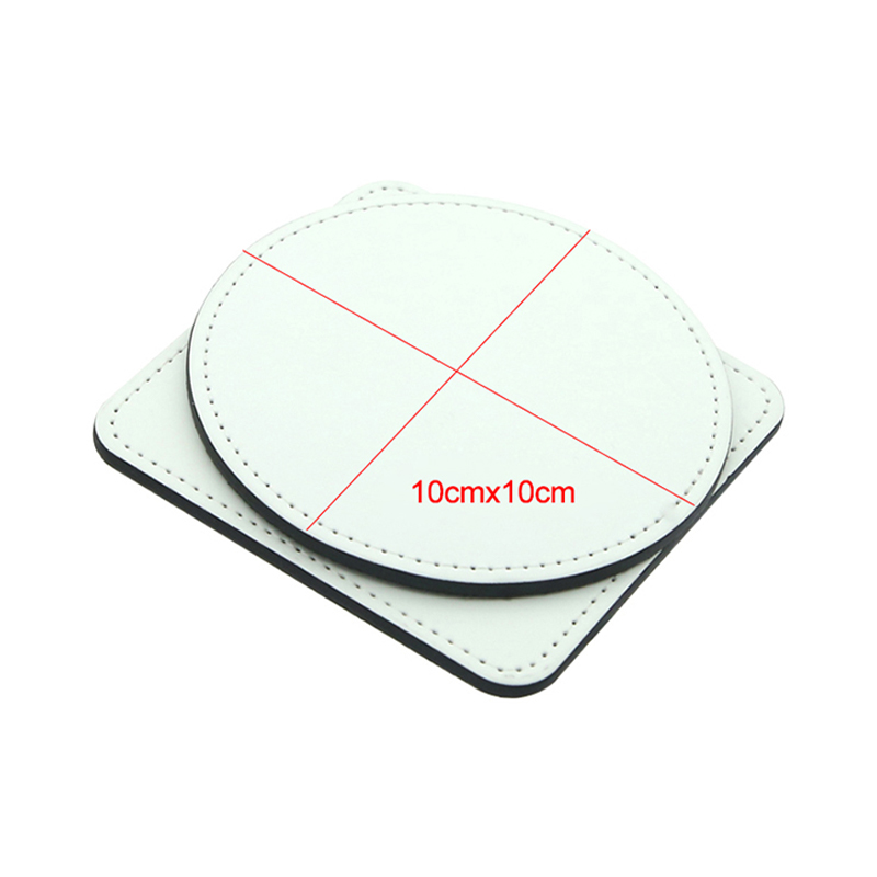 زیر لیوانی چرمی سابلیمیشن PU -Square
