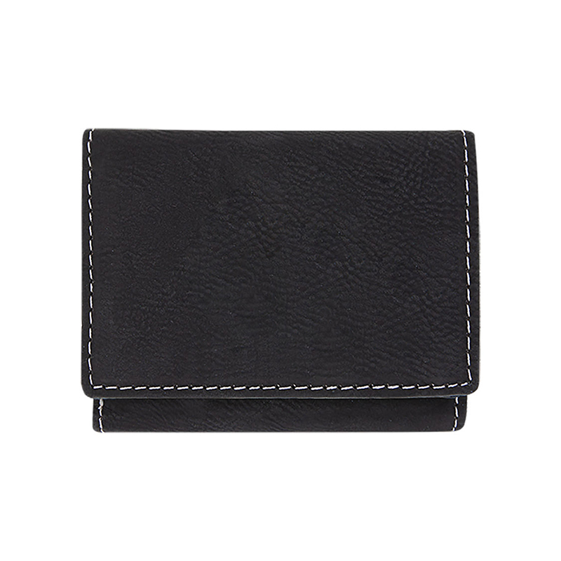 کیف پول چرمی لیزری Trifold