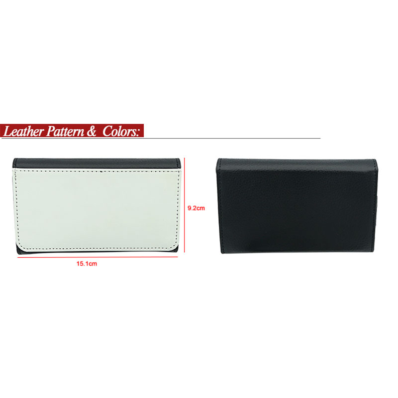 کیف عینک چرمی سابلیمیشن PU
